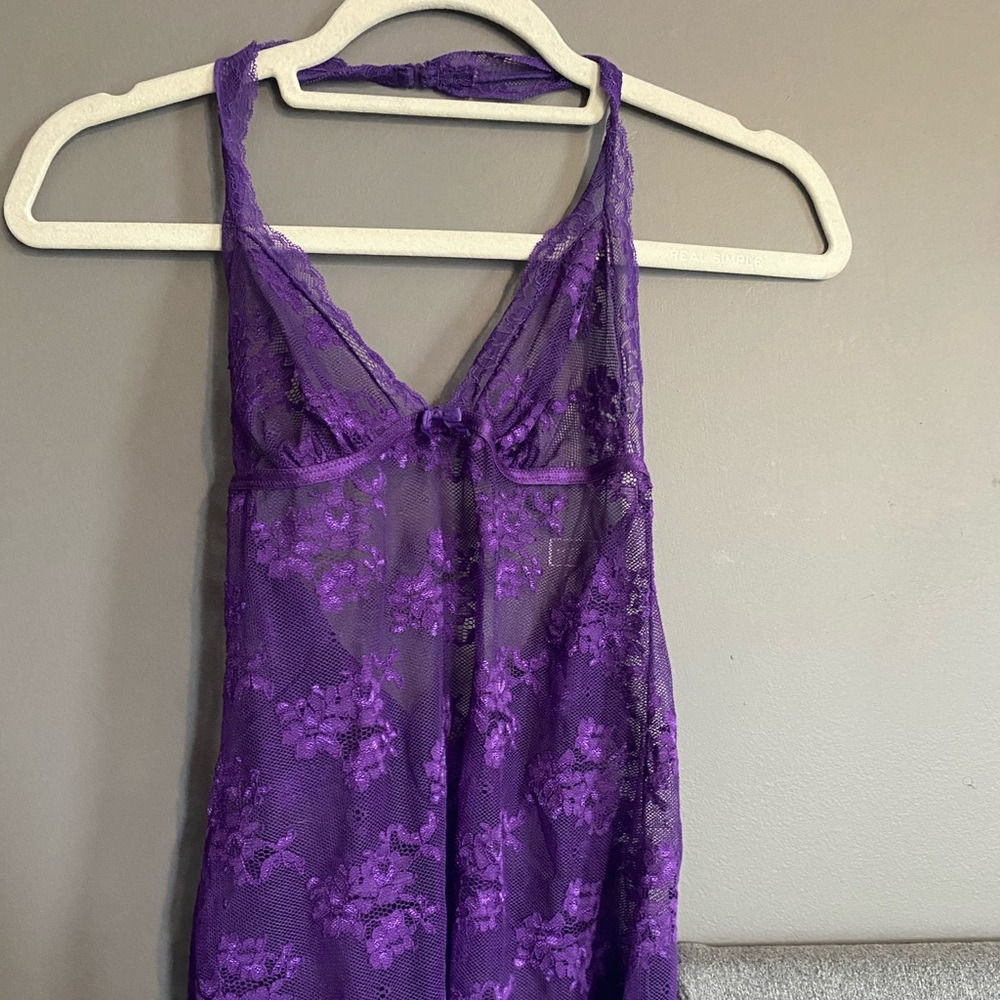 Purple Victoria Secret slip dress